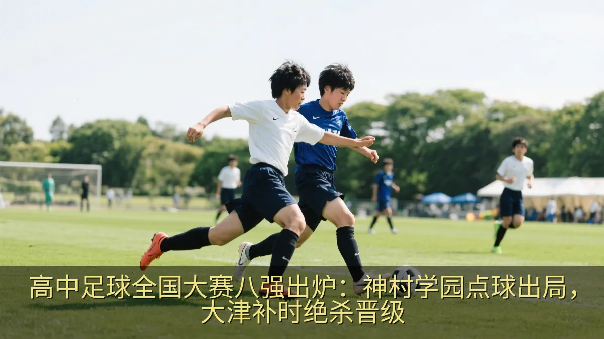 高中足球全国大赛八强出炉：神村学园点球出局，大津补时绝杀晋级