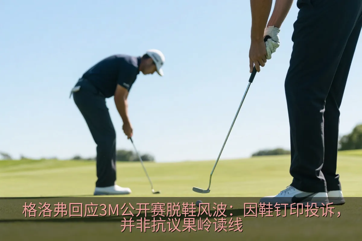 格洛弗回应3M公开赛脱鞋风波：因鞋钉印投诉，并非抗议果岭读线