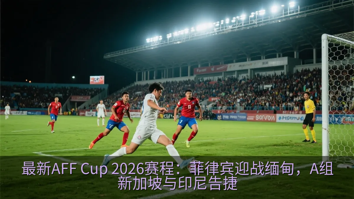 最新AFF Cup 2026赛程：菲律宾迎战缅甸，A组新加坡与印尼告捷