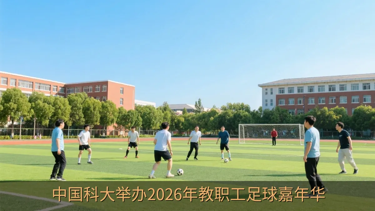 中国科大举办2026年教职工足球嘉年华