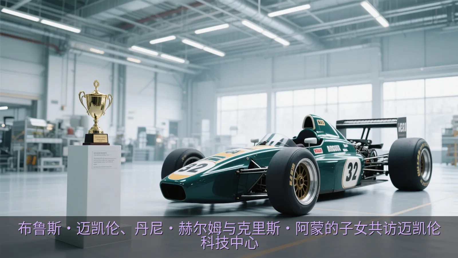 经典赛车奖杯与现代赛车工程空间