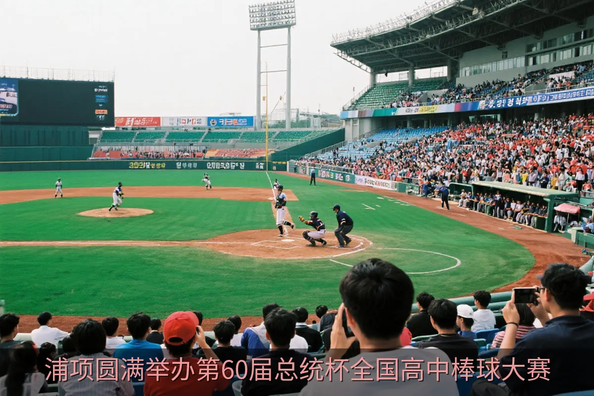 浦项圆满举办第60届总统杯全国高中棒球大赛